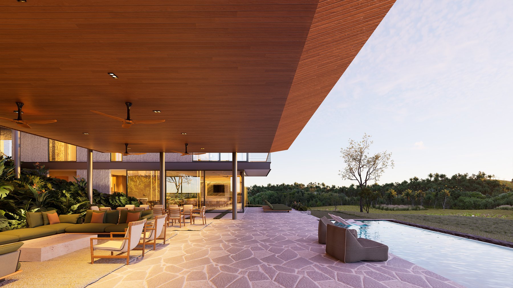 Contour Home — residential architecture, Costa Rica